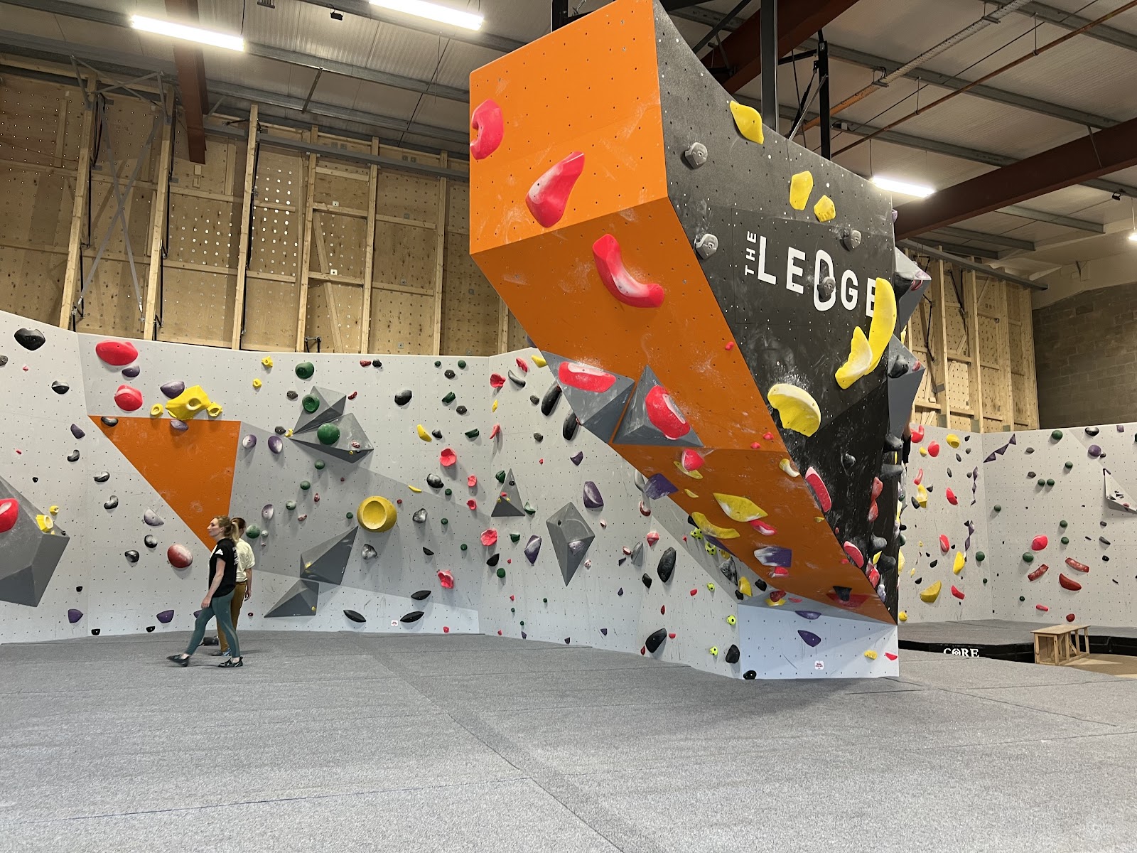 Ledge Climbing Wall