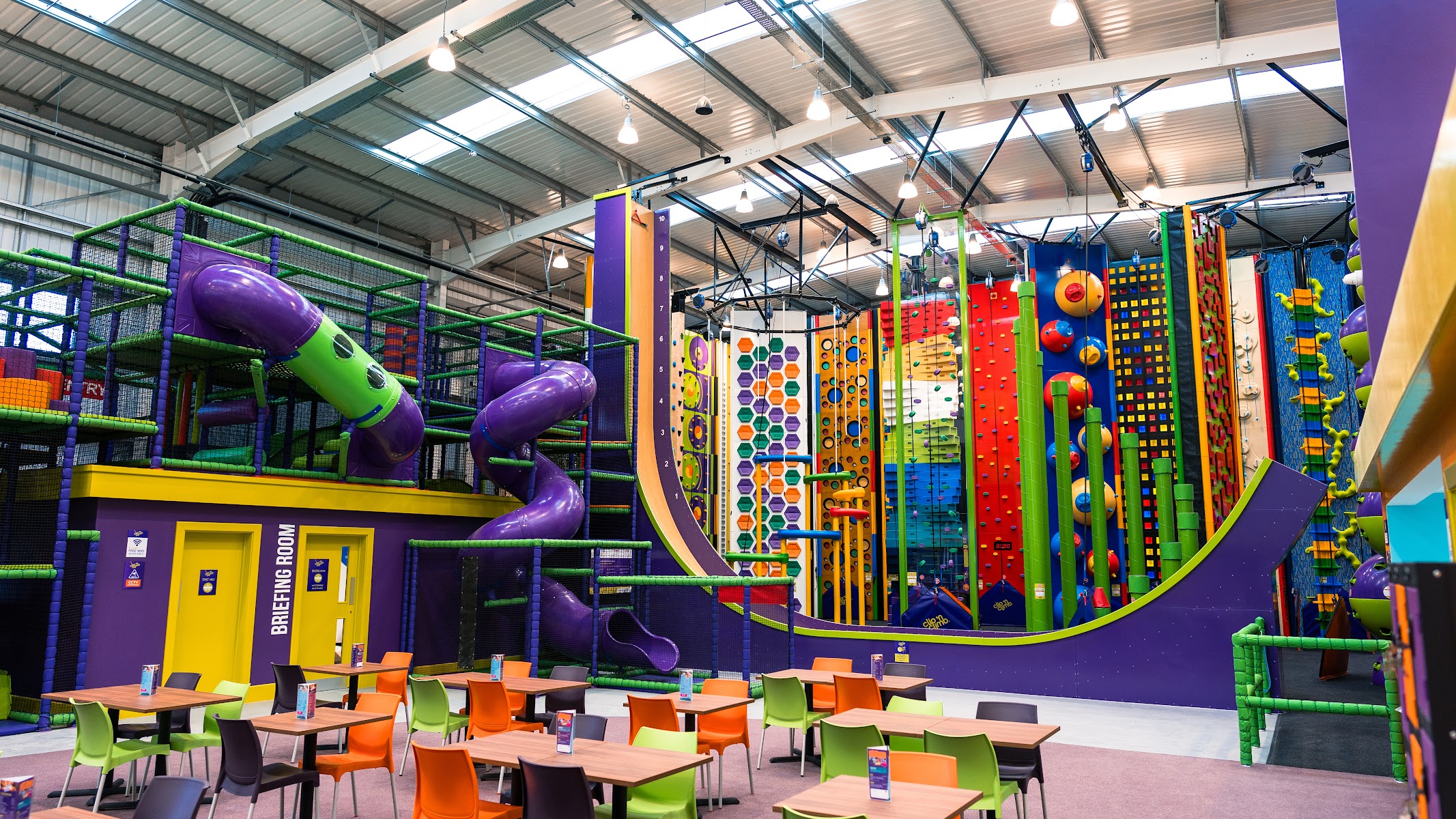 Clip 'n Climb Crawley | Indoor Climbing, Children’s Parties, Soft Play & Laser Tag