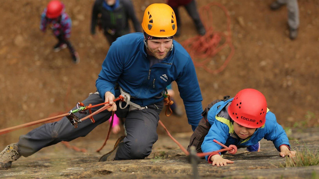 Mendip Activity Centre, Sandford Quarry, Climbing & Abseiling