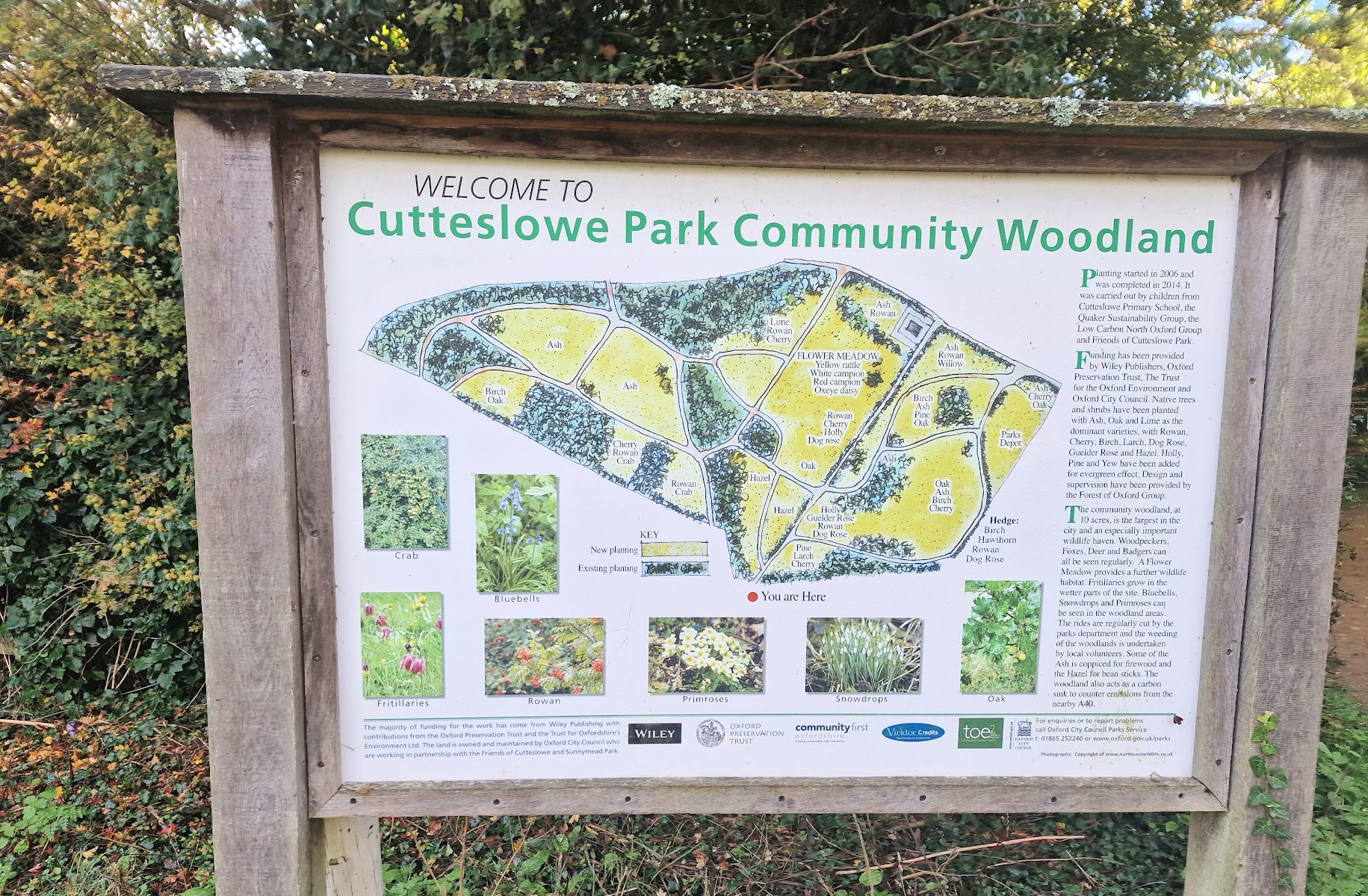 Cutteslowe and Sunnymead Park