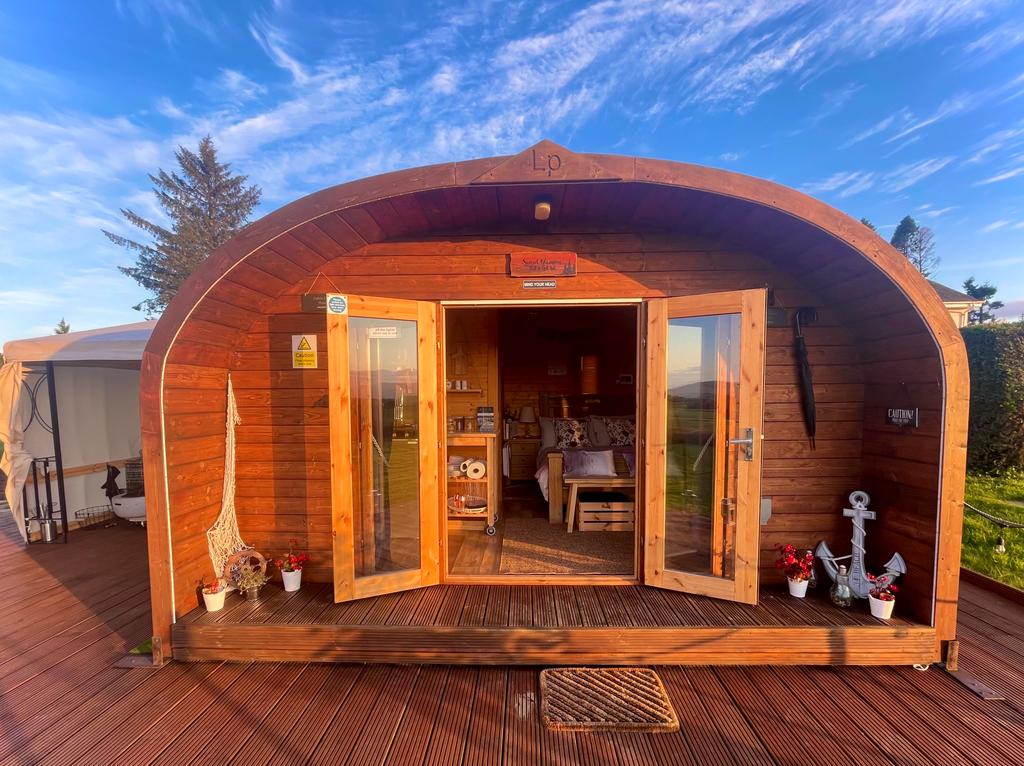 Loch Lomond Sunset Glamping Pod
