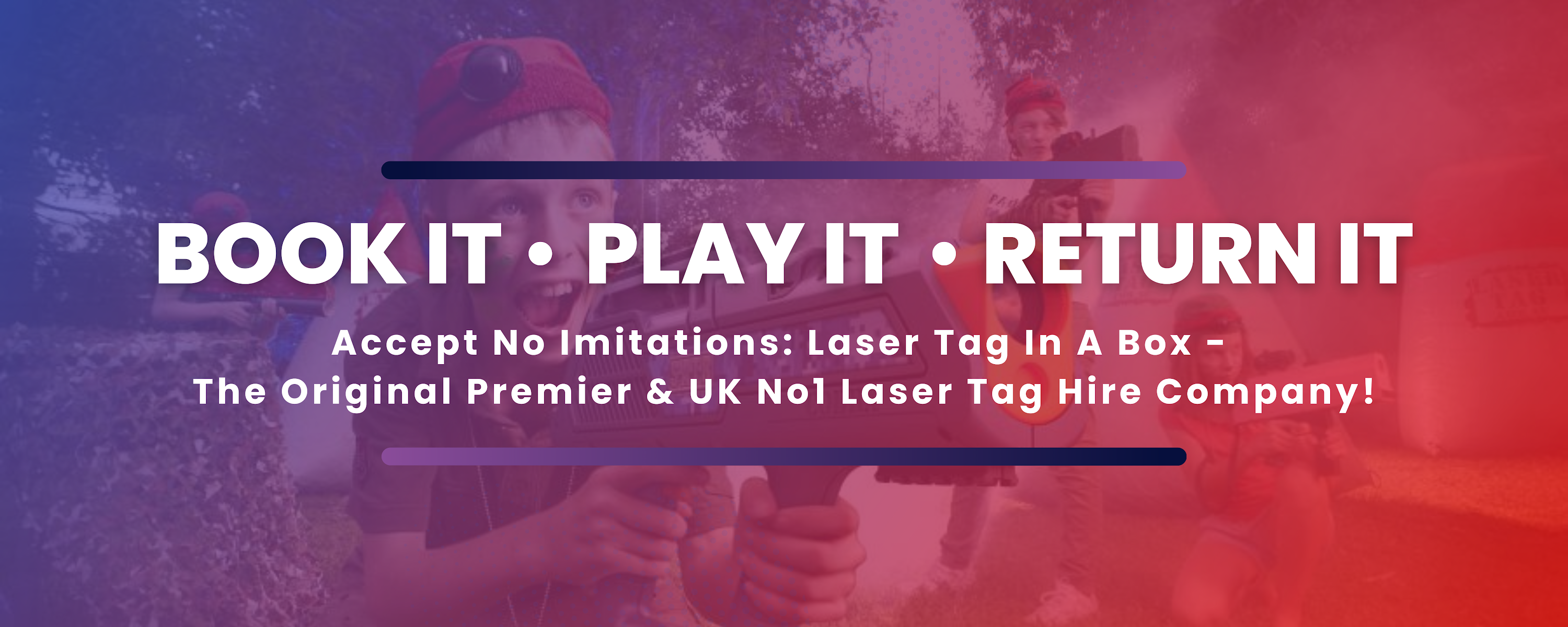 Laser Tag 2 Hire - Laser Tag In a Box - UK's No.1 Laser Tag Hire Company