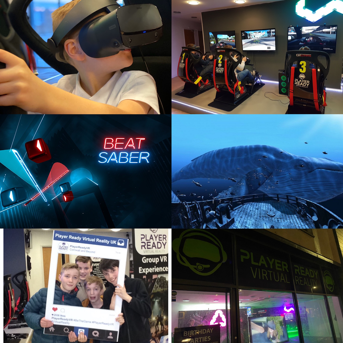 Plymouth Player Ready Virtual Reality (VR) Gaming, Escape Rooms, Sim Racing & Party Venue + Coding Club