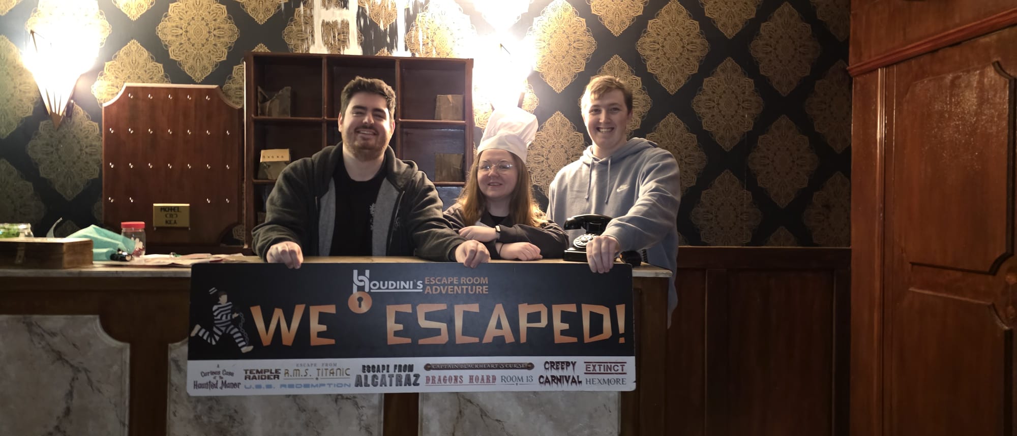 Houdini's Escape Room Experience - Walsall