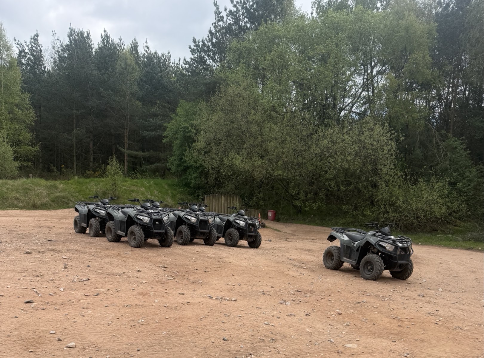 Quad Biking at the Outdoor Activity Centre