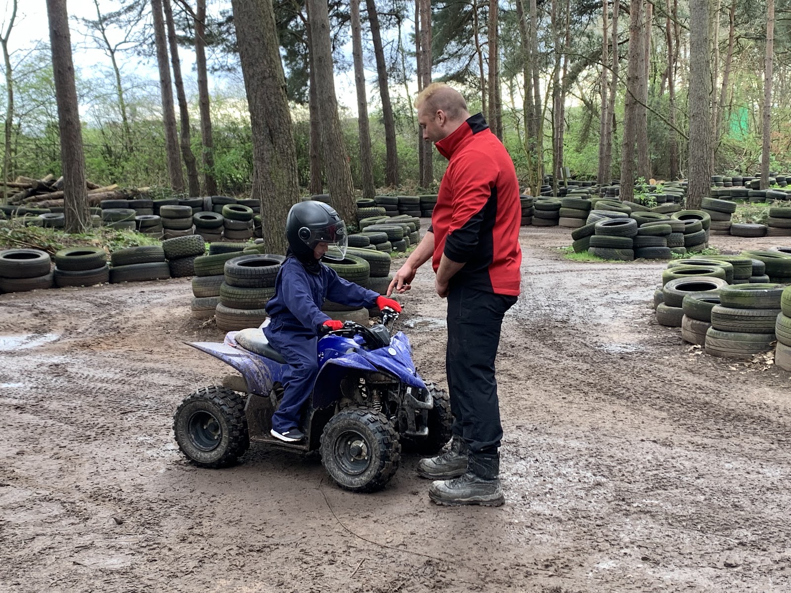 Junior Quad Biking at the Outdoor Activity Centre
