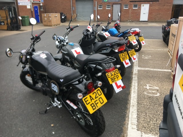 Knights Motorcycles and Searings