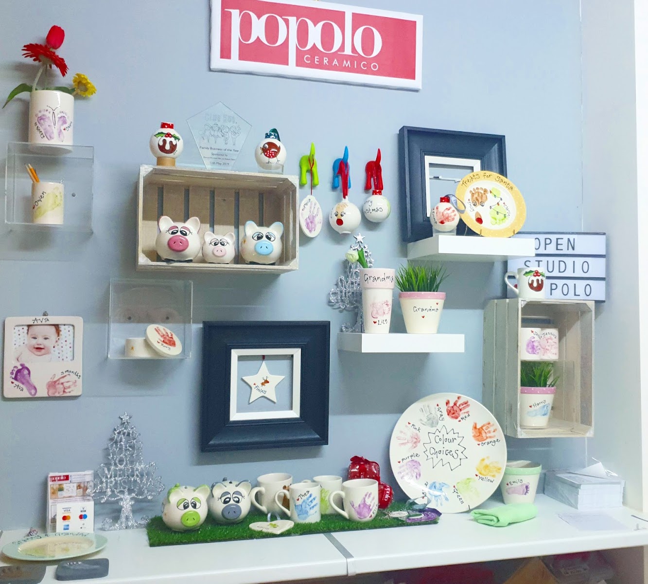 Popolo Ceramico | Baby hands and footprints keepsakes | Newcastle