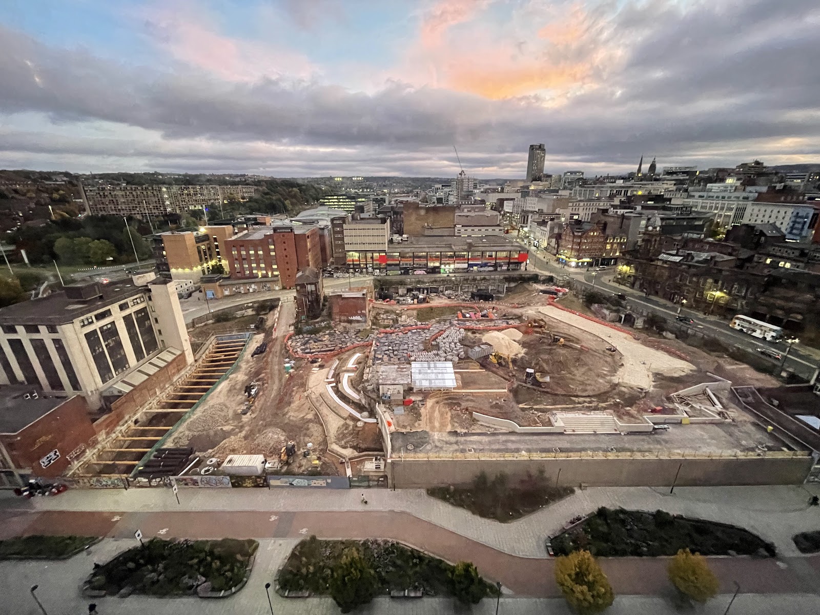 Site of Sheffield Castle